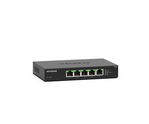 Switch/splitter - Netgear MS305 5-Port Multi-Gigabit (2.5G) Ethernet Unmanaged Switch - MS305-100EUS