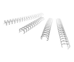 Printertilbehør blekk/toner - GBC Metallspiral 3:1 NO7 A4 Hvit - Binding wire - RE810770