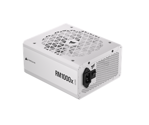 Strømforsyning (PSU) - Corsair RM1000X SHIFT White Strømforsyning (PSU) - 1000 Watt - 140 mm - ATX 3.0 - 80 Plus Gold sertifisert - CP-9020275-EU