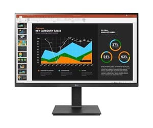 Skjerm - 27" LG 27BQ75QB-B - 2560x1440 - IPS - HDR10 - USB-C - 27BQ75QB-B.AEU