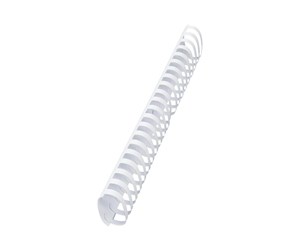 Printertilbehør blekk/toner - GBC Spiral CombBind 51mm A4 21R Hvit - Plastic binding comb - 4028207