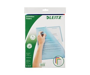 Arkivering & Oppbevaring - Leitz Standard - L-shaped folder - for A4 - assorted colours (pack of 10) - 40006099