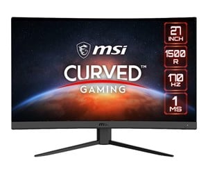 Skjerm - 27" MSI Optix G27CQ4DE E2 - 2560x1440 - 170Hz - VA - 9S6-3CB01T-028