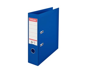 Arkivering & Oppbevaring - Esselte No.1 - lever arch file - for A4 - capacity: 500 sheets - blue (pack of 5) - 162550