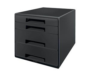 Arkivering & Oppbevaring - Leitz Recycle - drawer cabinet - for A4 Maxi - black - 53720095