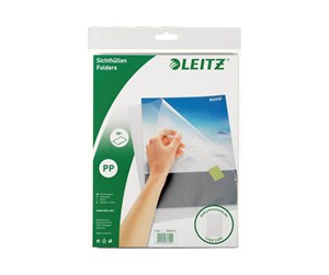 Arkivering & Oppbevaring - Leitz Standard - L-shaped folder - for A4 - colourless (pack of 10) - 40006003