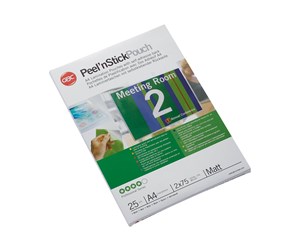 Laminering - GBC Peel'n Stick - 25-pack - matte - A4 - lamination pouches - 3747530