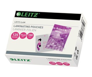 Laminering - Leitz - 100 - 65 x 95 mm - lamination pouches - 33812