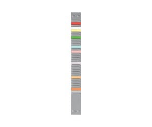 Konferanse & Presentasjon - Nobo card planner panel - 32 slots - grey - 1900393