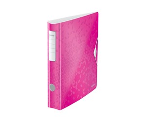 Arkivering & Oppbevaring - Leitz Smalordner  Active PP WOW A4/60mm Rosa - 11070023