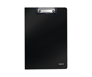 Arkivering & Oppbevaring - Leitz Solid - clipboard folder - for A4 - capacity: 75 sheets - black - 39621095