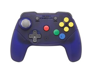 Spill - Tilbehør - Retro Fighters Brawler64 2.4G Purple - Controller - Nintendo 64 - 709750008716