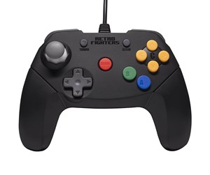 Spill - Tilbehør - Retro Fighters Brawler64 Color Edition v2 - Black - Controller - Nintendo 64 - 745808421175