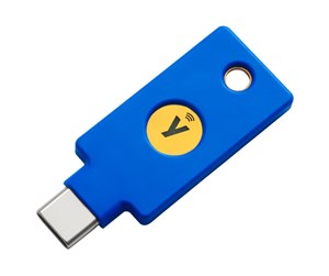 Kabinett tilbehør (kjølepasta mv.) - Yubico Security Key C NFC (USB-C) - Blue - 5060408464731