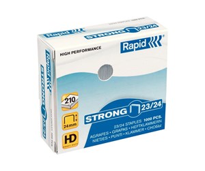 Hullemaskin & Stiftemaskin - Rapid Strong - staples - 23/24 - pack of 1000 - 24870500