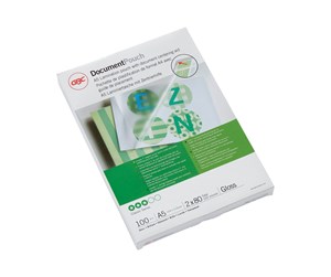 Laminering - GBC Document Laminating Pouch - 100-pack - glossy - A5 - lamination pouches - IB575037