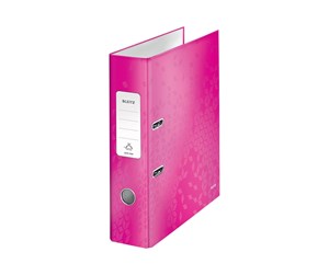 Arkivering & Oppbevaring - Leitz Brevordner  180° WOW Laminert kartong A4/80mm Rosa - 10050023