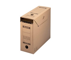 Arkivering & Oppbevaring - Leitz - storage box - for A4 - natron brown - 60860000