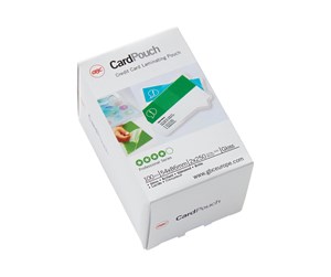 Laminering - GBC Card Laminating Pouch - 100-pack - glossy - 54 x 86 mm - lamination pouches - 3740430