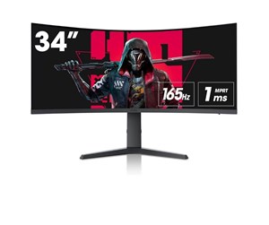 Skjerm - 34" Koorui Gaming Monitor 34E6UC 34" 3440*1440px 165Hz - 34E6UC