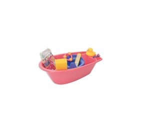 Dukker, Bamser & Utstyr - Heless Doll bath with accessories 8 pcs. - 914