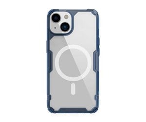 Mobil - Deksel og etui - Nillkin Magnetic Case  Nature TPU Pro for Apple iPhone 14 (Blue) - 6902048248588