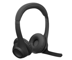 Hodetelefoner - Logitech Zone 300 Wireless Headset - Svart - 981-001407