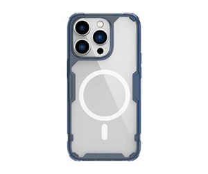 Mobil - Deksel og etui - Nillkin Magnetic Case  Nature TPU Pro for Apple iPhone 14 Pro (Blue) - 6902048248601