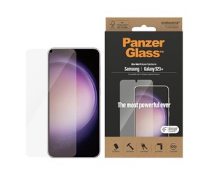 Mobil - Beskyttelsesglass - PanzerGlass Screen Protector Samsung Galaxy S23 Plus | Ultra-Wide Fit - 7323