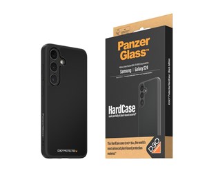 Mobil - Deksel og etui - PanzerGlass HardCase with D3O Samsung Galaxy S24 | Black - PANZER1216