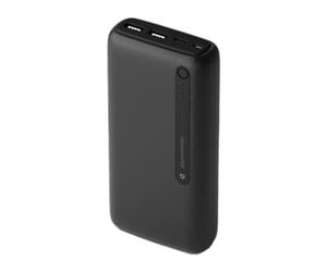 Nødlader - dbramante1928 re-charge power bank - USB 24 pin USB-C Nødlader - Svart - 30 Wh - CP30ACBL7111