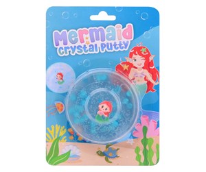 Kreative leker - Johntoy Mermaid Crystal Putty with Mermaid - 24526