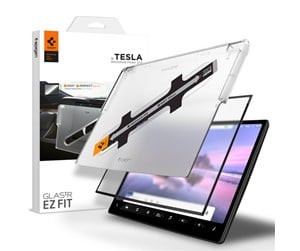 Mobil - Beskyttelsesglass - Spigen Tesla Screen Protector tR EZ Fit 1 Pack FC - black - Model S/X(2021/2022) 17" - AGL04688