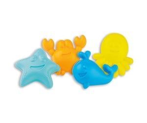 Utendørsleker - Androni Sand mold set Underwater world 4 pieces. - 3609-FISH