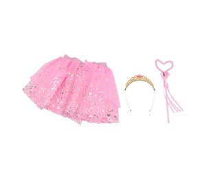 Små gaver til barn - Johntoy Princess Dress Up Set 3 pieces. - 27678