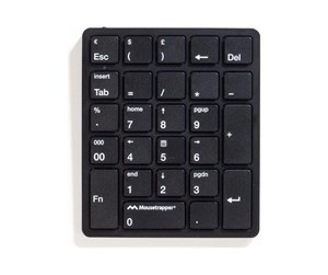 Tastatur - Mousetrapper NumPad - Tastatur - Svart - TYPE NUMPAD