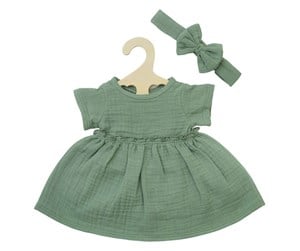 Dukker, Bamser & Utstyr - Heless Doll dress Green with Ruffles 28-35 cm - 1424