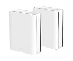 Ruter - ASUS ZenWiFi BQ16 2-Pack - Mesh router 802.11a/b/g/n/ac/ax/be (Wi-Fi 7) - 90IG08K0-MO3N2V