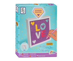 Arts & Crafts - Tilbehør - Creative Craft Group Craft set Diamond Painting 'LOVE' - 200034