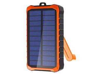 Nødlader - 4smarts Prepper solar power bank - Li-pol - 10.5 Watt Nødlader - Oransje - 12000 mAh - 456633