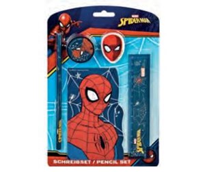 Skrive- & Tegneverktøy - Undercover Writing instrument set Spiderman 5ldg. - SPMA0216