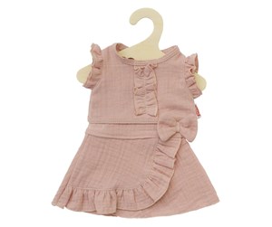 Dukker, Bamser & Utstyr - Heless Dolls Wrap Skirt Pink with Ruffles 35-45 cm - 2423