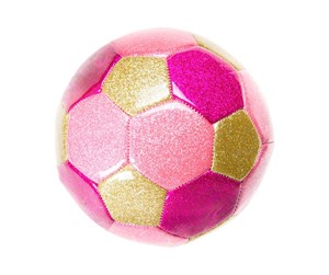 Utendørsleker - LG-Imports Metallic Football Pink 15cm - 4850