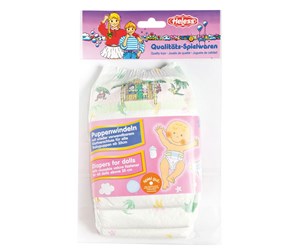 Dukker, Bamser & Utstyr - Heless Doll diapers - 3pcs 35-50 cm - 335