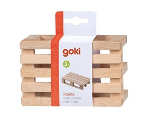 Treleker - Goki Wooden Doll Furniture Pallet - 53788