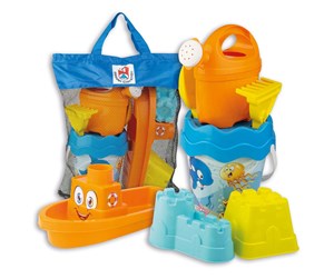 Utendørsleker - Androni Beach set in bag Underwater world 8 pieces. - 7205-FISH