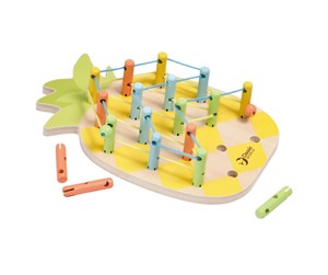 Treleker - Classic World Wooden Pineapple Connecting Game 21 pcs. - 20181