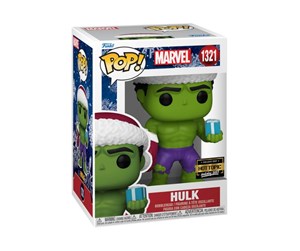 Reklameartikler - Funko! - POP Vinyl Excl Marvel Hulk in santa hat - Figur - 74731