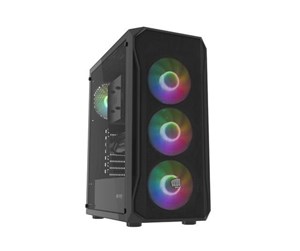 Kabinett - Natec Fury Shobo SH4F RGB - Kabinett - Tower - Svart - NFO-2154