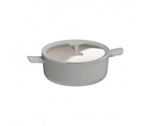 Gryter - BergHOFF Non-stick cooking pot with lid Balance Moonmist 28cm - BH-3950431